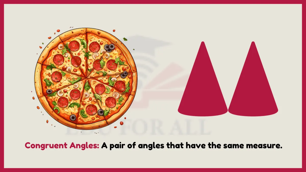 image showing Congruent Angles as an example of angle