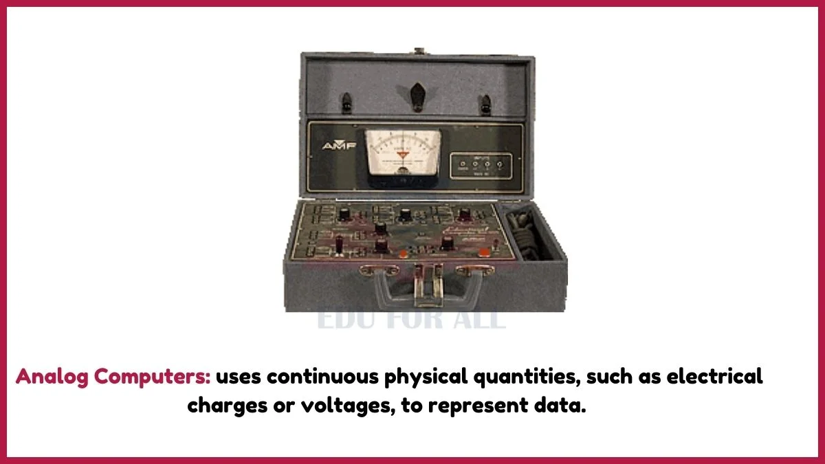 image showing Analog computer as an example of digital computer