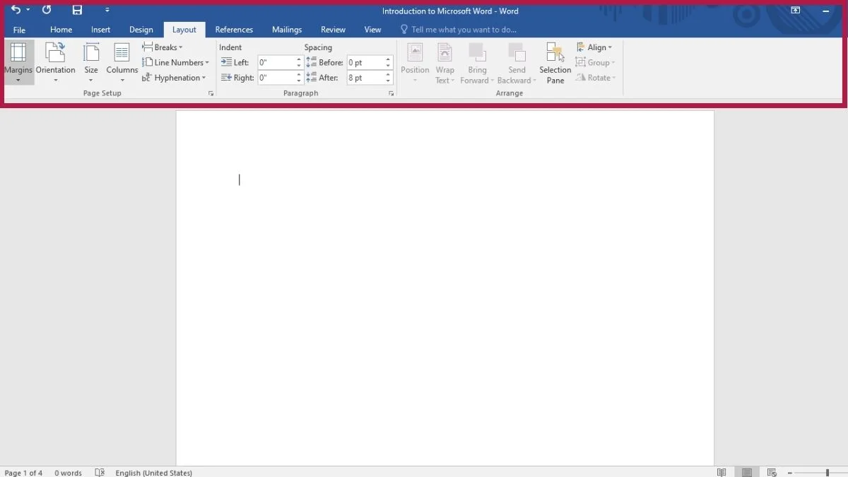 image showing Document Management and Editing Tools in ms word