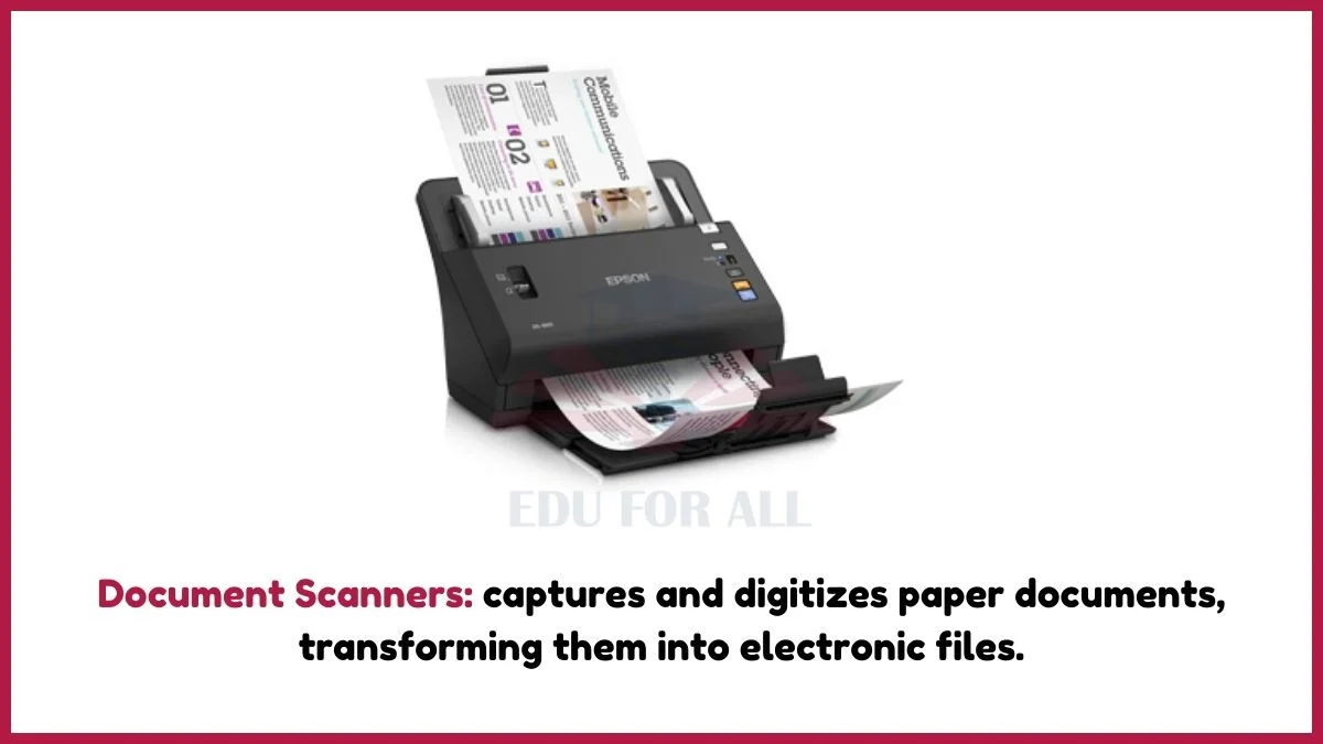 image showing Document Scanners