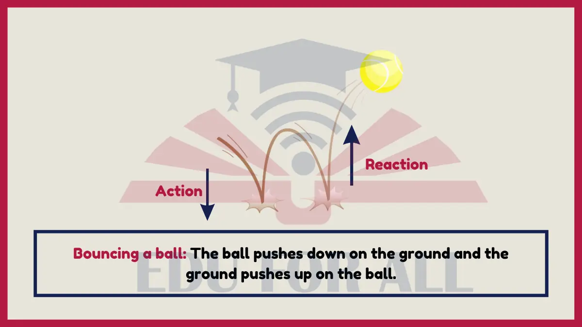 image showing Bouncing a Ball as an Example of Newtons Third Law