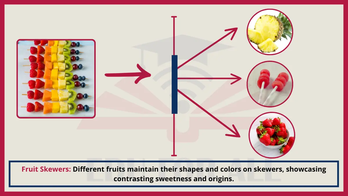 image showing Fruit Skewers\ as an Example of Heterogenous Mixtures